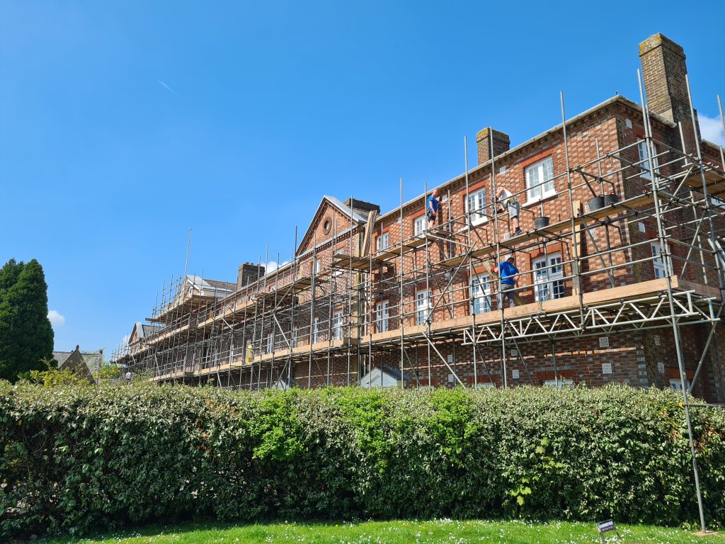 Exterior property decorating in Cuckfield, West Sussex